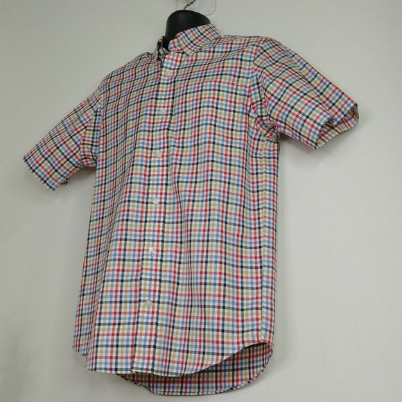 Duluth Trading Co. Men's Plaid Trim Fit Size Small - Picture 2 of 6